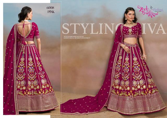 Zeel Clothing MILONI georgette Digital printed lehenga choli wholesale
