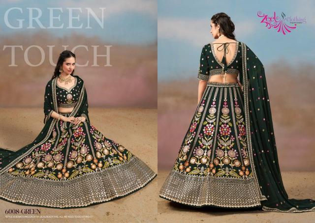 Zeel Clothing MILONI georgette Digital printed lehenga choli wholesale