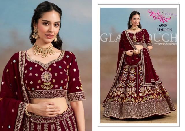 Zeel Clothing MILONI georgette Digital printed lehenga choli wholesale