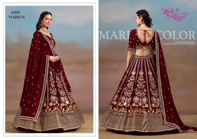 Zeel Clothing MILONI georgette Digital printed lehenga choli wholesale