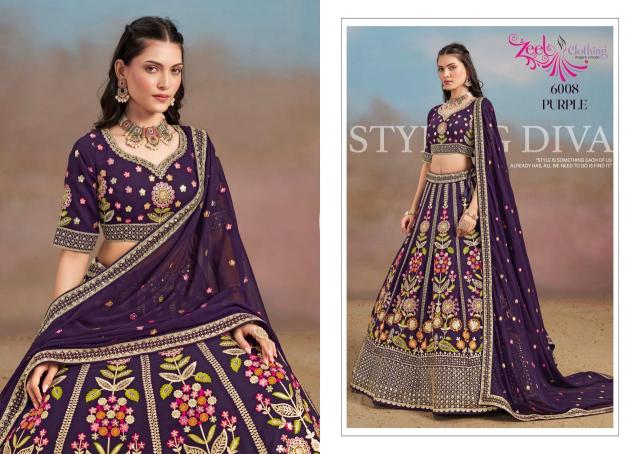 Zeel Clothing MILONI georgette Digital printed lehenga choli wholesale
