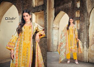 Zulfat designer suits gulnaaz vol 5 Wholesale designer dress materials