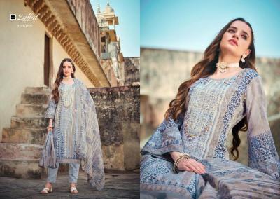 Zulfat designer suits gulnaaz vol 5 Wholesale designer dress materials