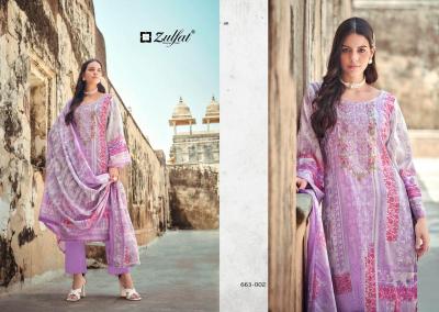Zulfat designer suits gulnaaz vol 5 Wholesale designer dress materials