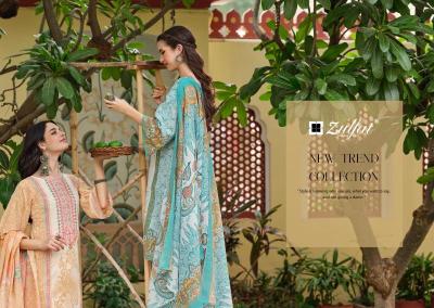 Zulfat designer suits venisha vol 2 Bridal dress material wholesale