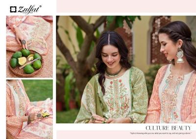 Zulfat designer suits venisha vol 2 Bridal dress material wholesale