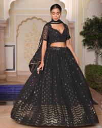 9star Fashion Nikhar Hit Georgette High-quality lehenga choli at wholesale prices