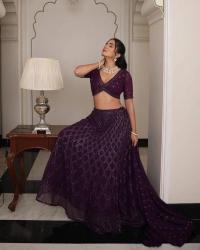 9star Fashion Nikhar Hit Georgette High-quality lehenga choli at wholesale prices