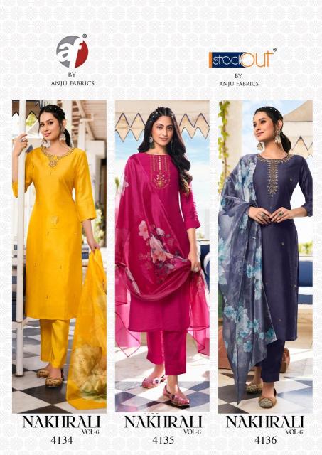 A/f nakhrali vol 6 Affordable Kurtis in Kolkata