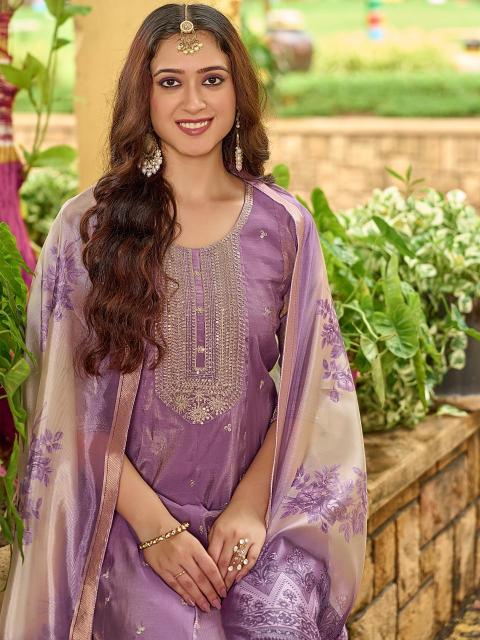 Aanchi kesariya indian velvet kurtis