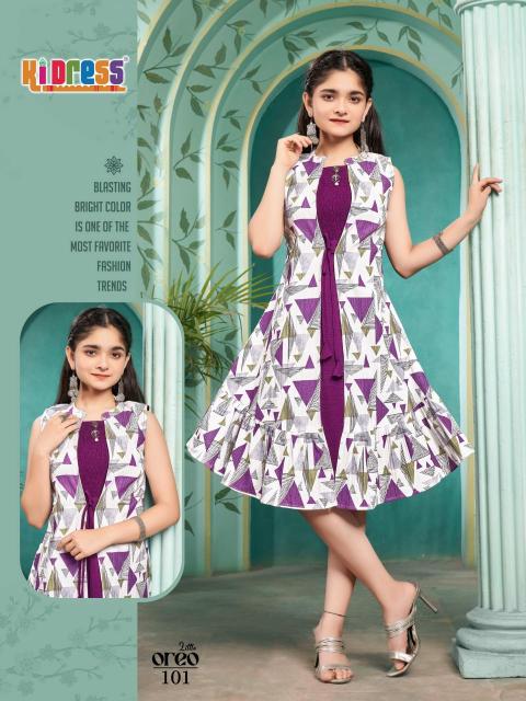 Aanchi little oreo indian kurti tops for women