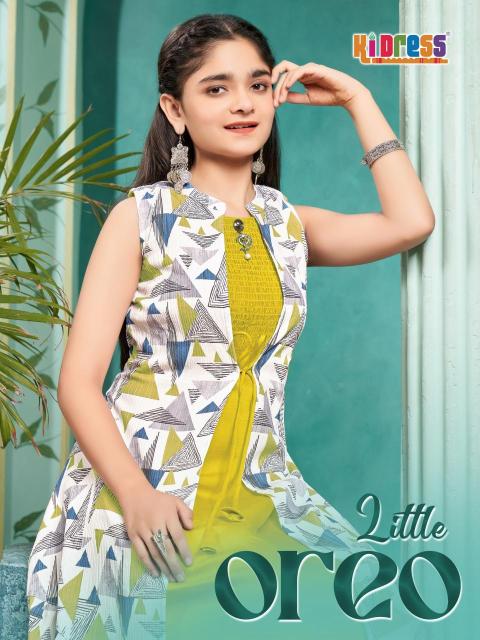 Aanchi little oreo indian kurti tops for women