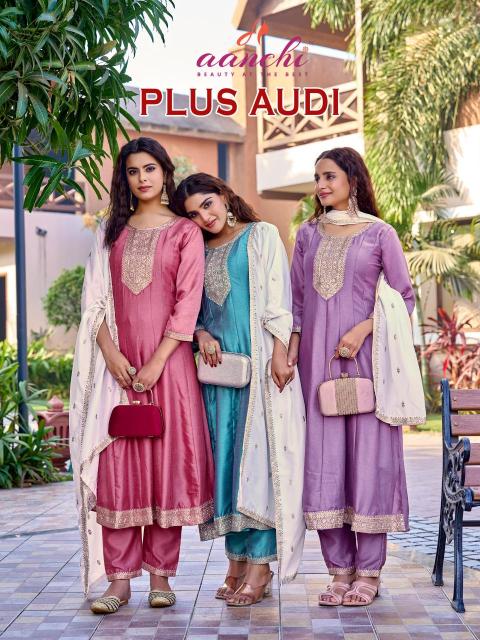 Aanchi plus audi Wholesale kurtis for reselling in India