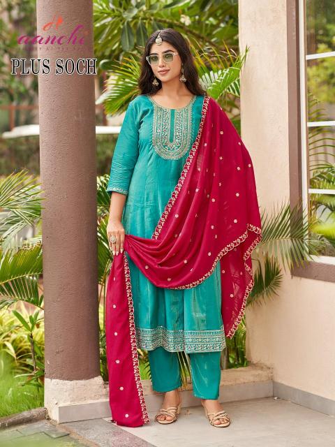 Aanchi plus soch types of indian kurtis