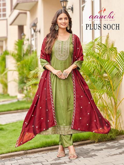 Aanchi plus soch types of indian kurtis