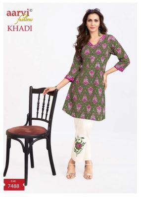 Aarvi khadi vol-2 Kurti suppliers in Mumbai