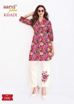 Aarvi khadi vol-2 Kurti suppliers in Mumbai