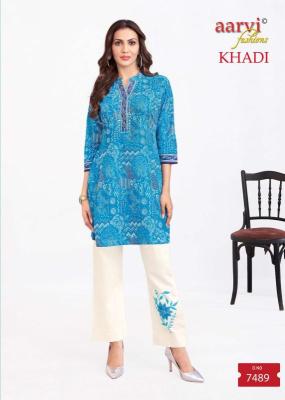 Aarvi khadi vol-2 Kurti suppliers in Mumbai