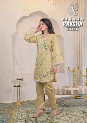 Afasnana raksha vartican cotton co ord set Kurta sets wholesale in Jaipur
