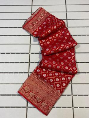 Akshara bonalu festival special khadi georgette silk Saree Manufacturers in Ahmedabad