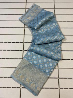 Akshara bonalu festival special khadi georgette silk Saree Manufacturers in Ahmedabad