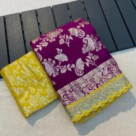 Akshara crepe khadi silk Wholesale saree shop