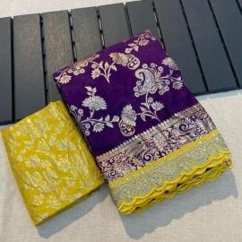 Akshara crepe khadi silk Wholesale saree shop