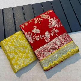 Akshara crepe khadi silk Wholesale saree shop