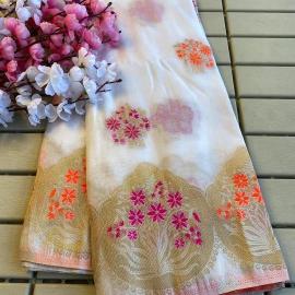 Akshara festival special khadi silk Saree wholesale distributors