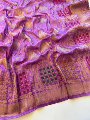 Akshara pure soft russian silk Bulk saree market in Mumbai