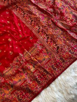 Akshara soft rajwadi pashmina silk Wholesale Saree distributors