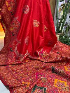 Akshara soft rajwadi pashmina silk Wholesale saree manufacturers in Surat