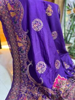 Akshara soft rajwadi pashmina silk Wholesale saree manufacturers in Surat