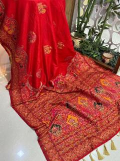 Akshara soft rajwadi pashmina silk Wholesale saree manufacturers in Surat