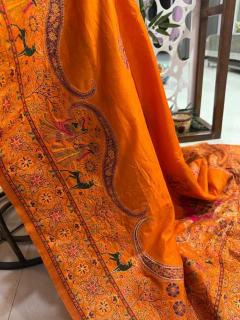 Akshara soft rajwadi pashmina silk Wholesale saree manufacturers in Surat