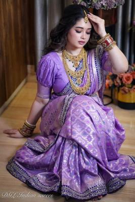 Akshara soft russian bandhej silk Saree wholesale dealers