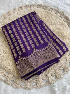Akshara soft russian silk Indian Saree suppliers