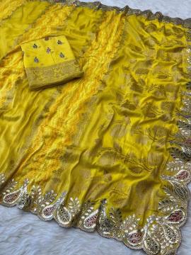 Akshara tissue russian silk Saree wholesale shops in Mumbai