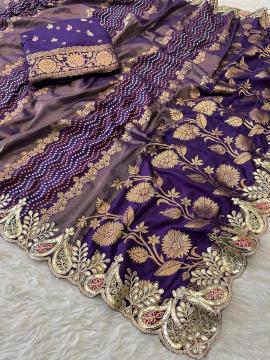 Akshara tissue russian silk Saree wholesale shops in Mumbai
