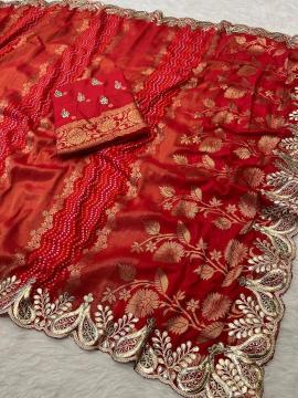 Akshara tissue russian silk Saree wholesale shops in Mumbai