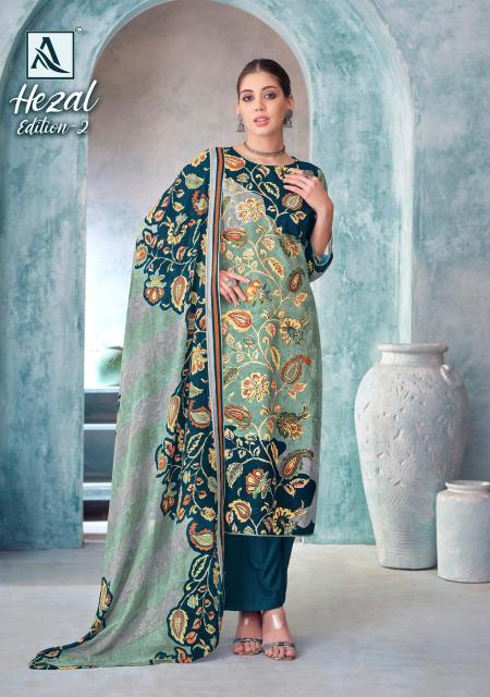 Alok suit hezal 2 Dress materials manufacturers in Surat