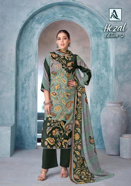 Alok suit hezal 2 Dress materials manufacturers in Surat