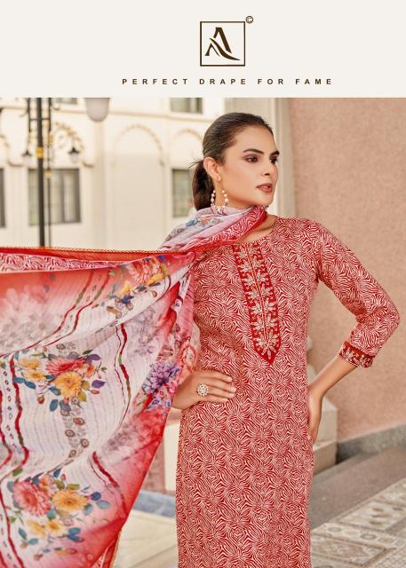 Alok suit super girl 3 Wholesale dress material online shopping