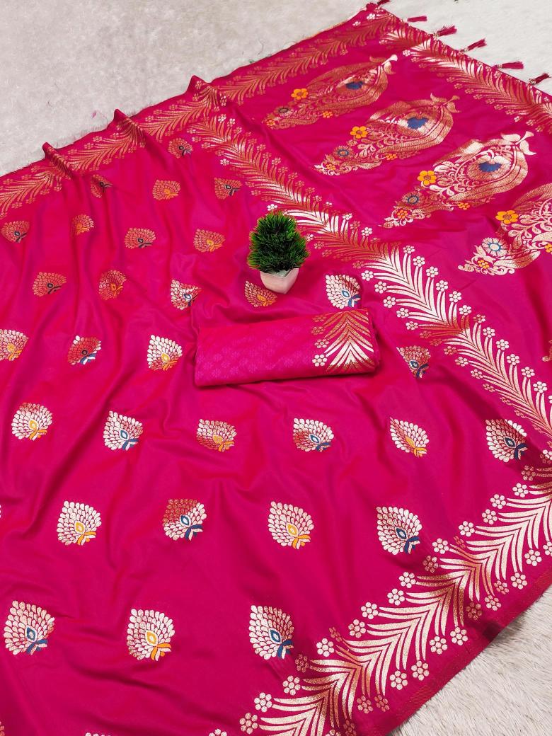 Anupama dil banarasi soft silk Wholesale sarees in Kolkata