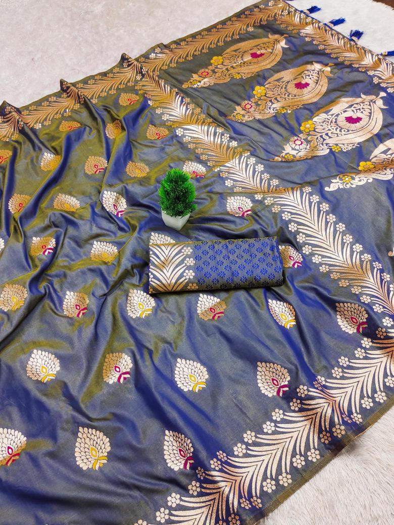 Anupama dil banarasi soft silk Wholesale sarees in Kolkata