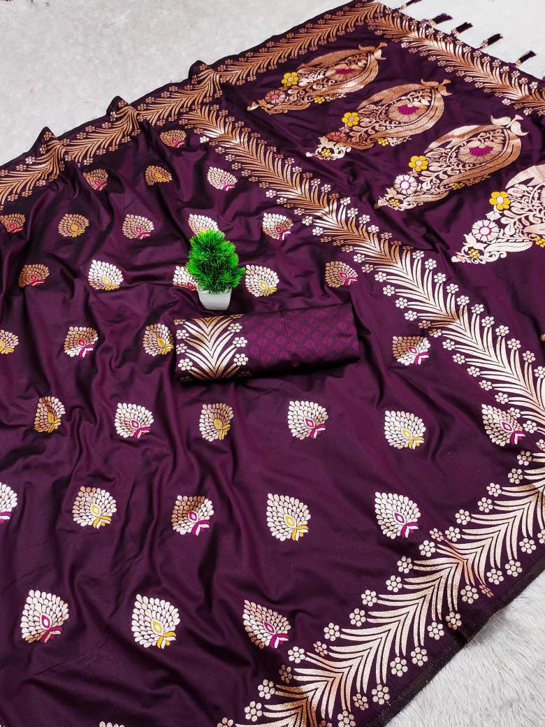 Anupama dil banarasi soft silk Wholesale sarees in Kolkata