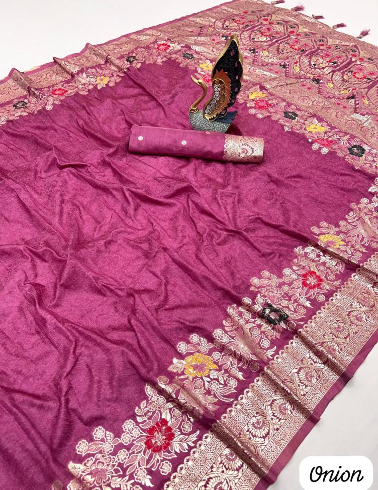 Anupama dolla gala soft silk Saree wholesalers in Kolkata