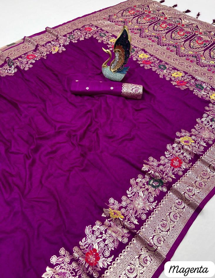 Anupama dolla gala soft silk Saree wholesalers in Kolkata