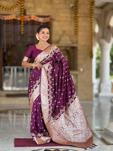 Anupama premium soft silk Saree manufacturers in Surat