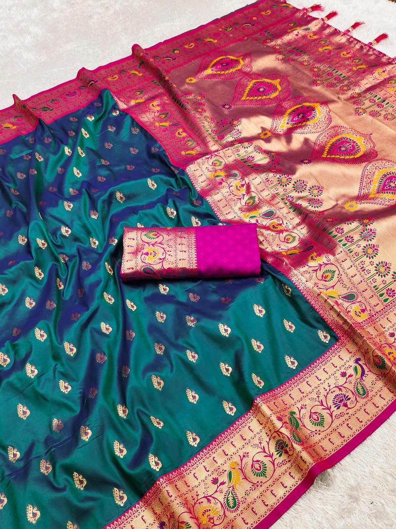 Anupama royal paithani-2 Saree wholesale market in Hyderabad